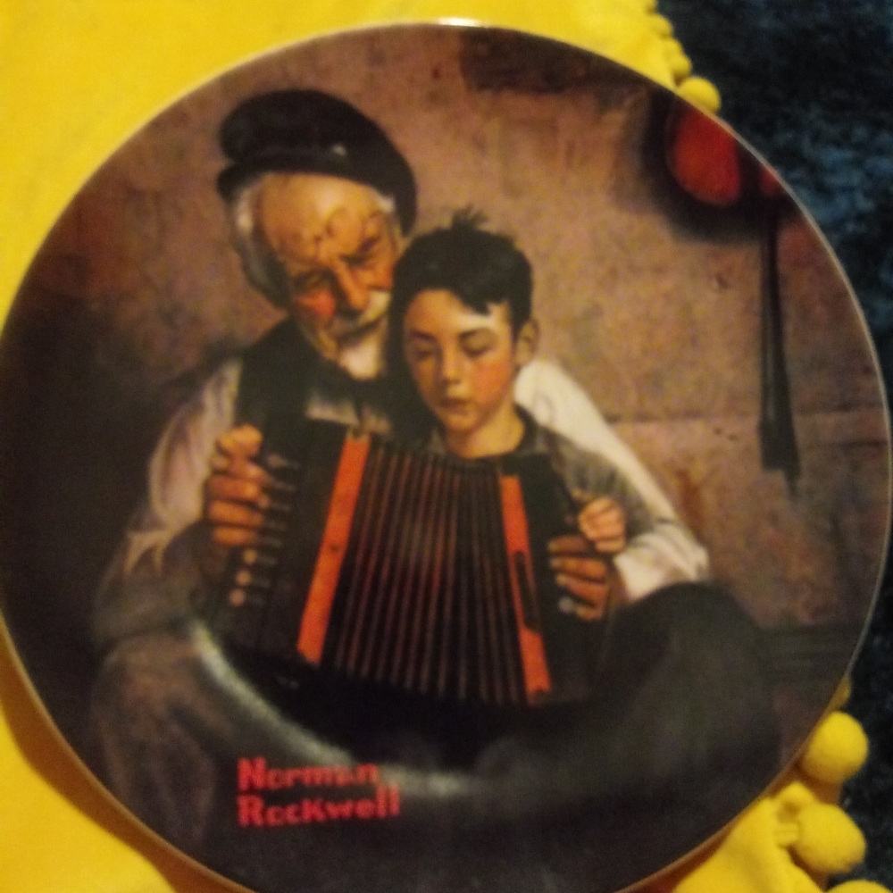 Norman Rockwell collectors plate